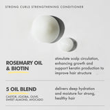 Strong Curls Rosemary Oil Conditioner