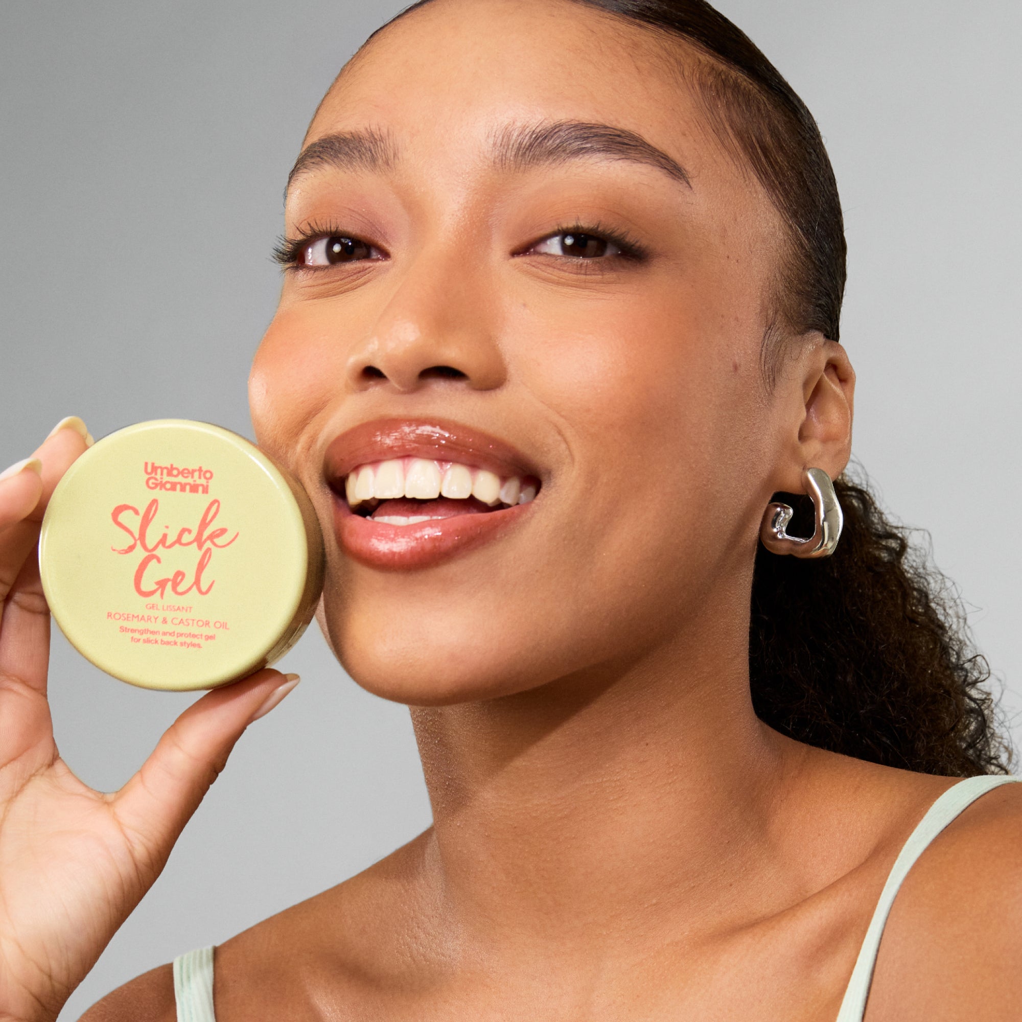 Strong Curls Slick Gel Rosemary & Castor Oil