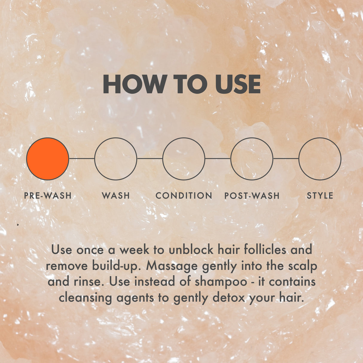 Grow Scrub Vegan Exfoliating Scalp Scrub