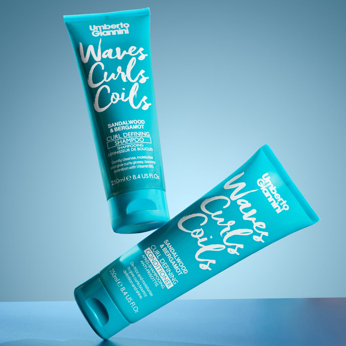 Waves, Curls & Coils Wash + Care Bergamot & Sandalwood