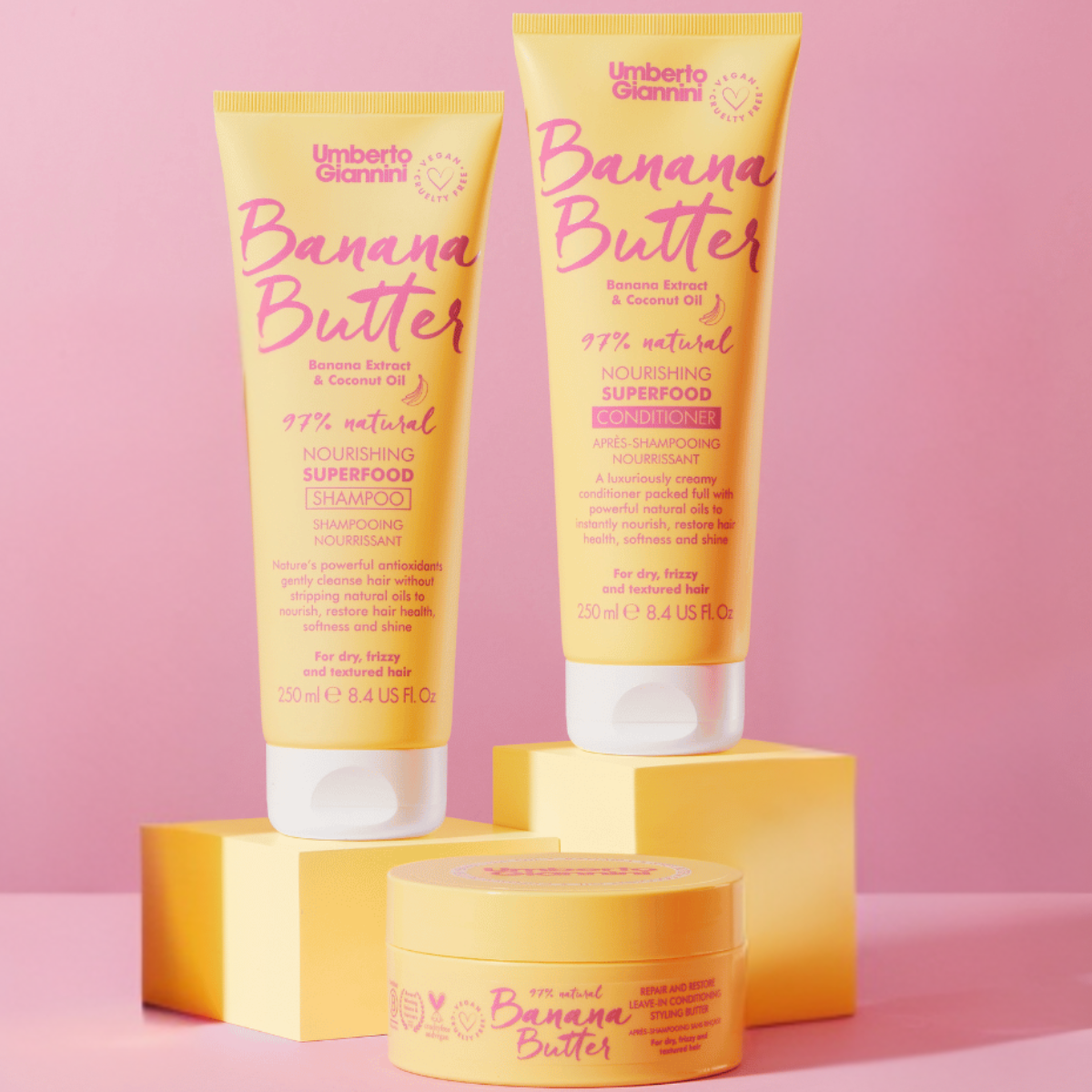 Banana Butter Cleanse & Style Kit
