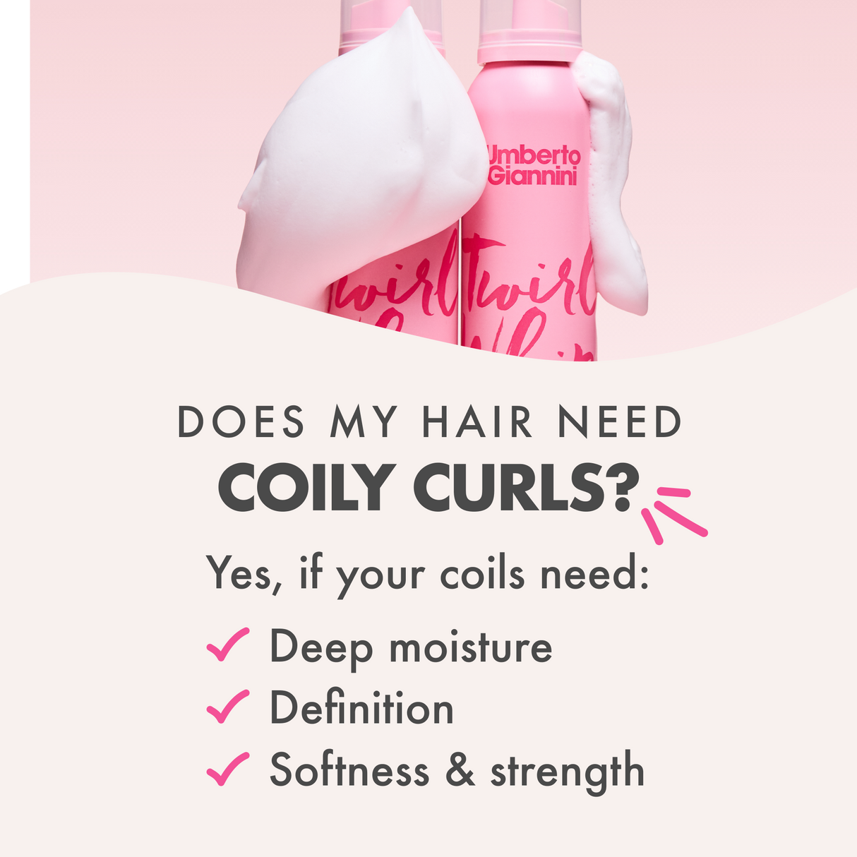 Twirl Whip Curl Creator Styling Mousse