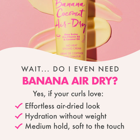 Banana Coconut Air-Dry Cream