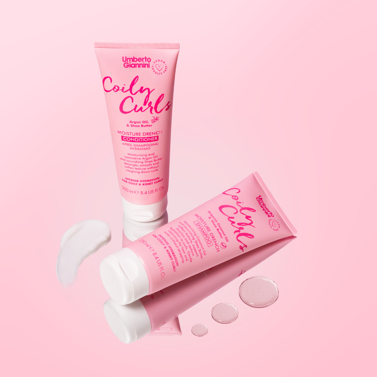Coily Curls Moisture Drench Shampoo & Conditioner Duo