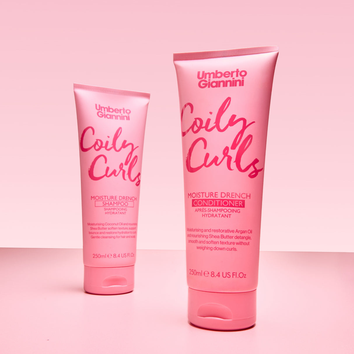 Coily Curls Moisture Drench Shampoo & Conditioner Duo