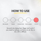 Strong Curls Boost Mousse Rosemary Oil Strengthening Styling Foam