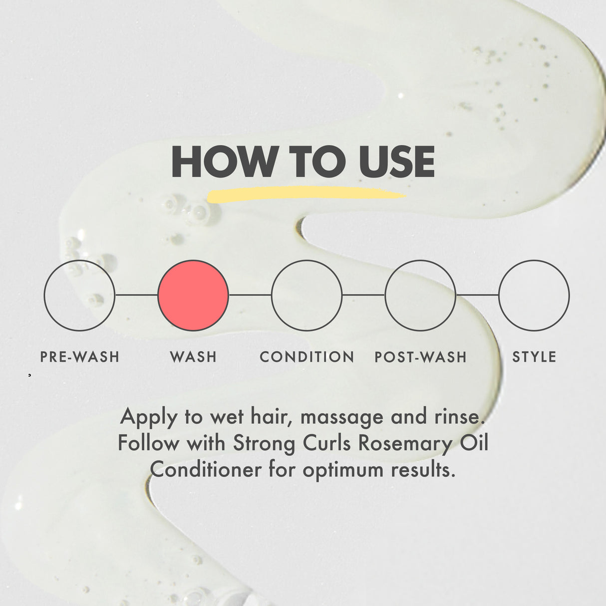 Strong Curls Rosemary Oil Shampoo