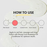 Strong Curls Rosemary Oil Shampoo