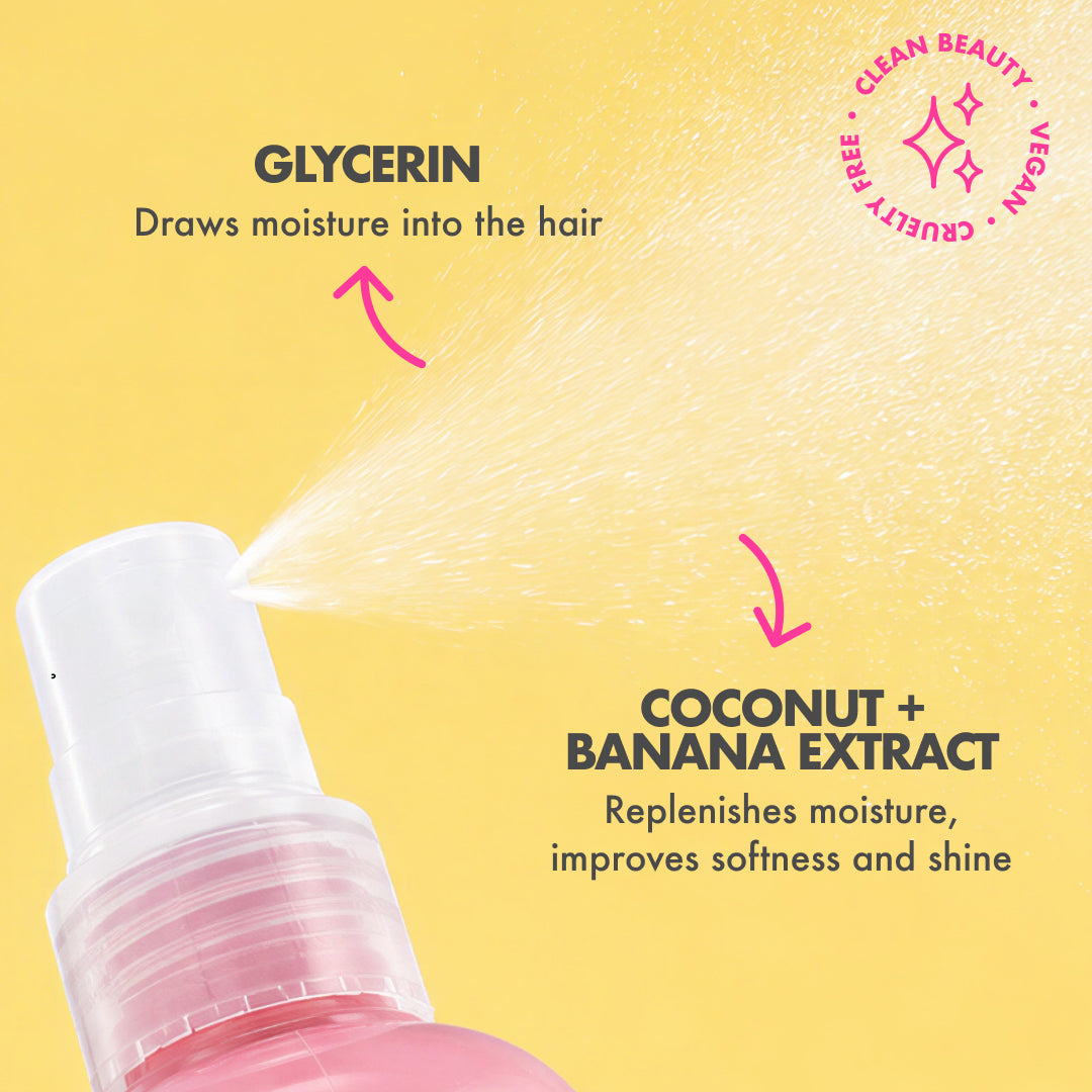 Banana Coconut Detangler Leave in Conditioning Spray
