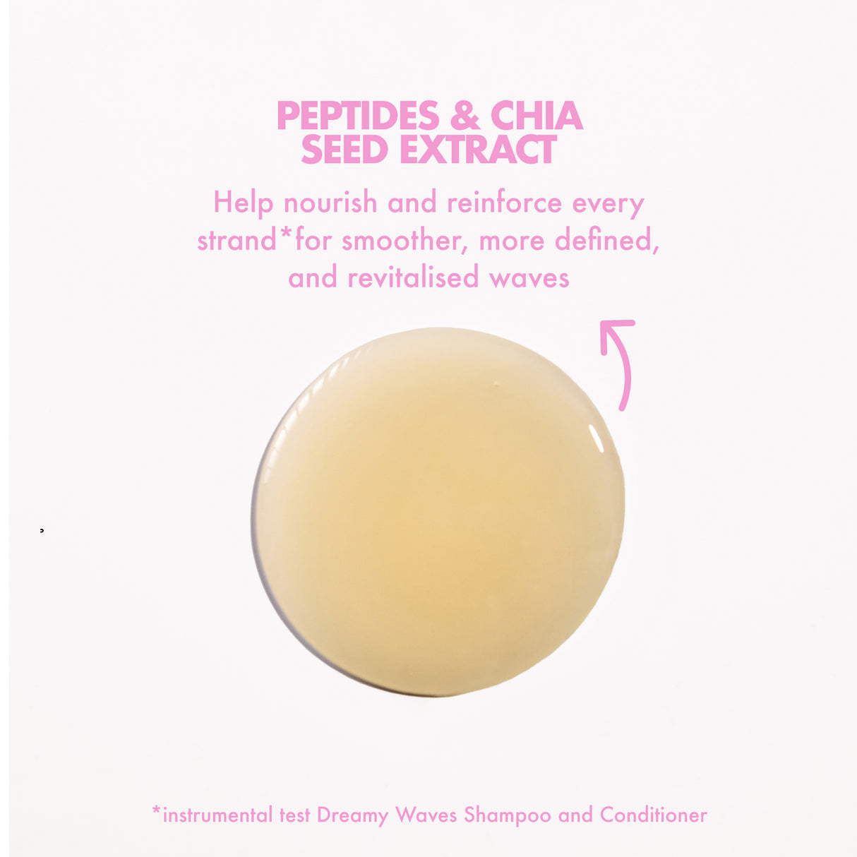 Dreamy Waves Peptide & Chia Seed Wave Enhancing Shampoo