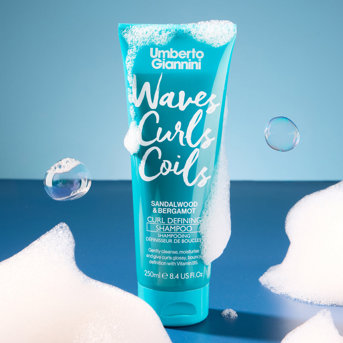 Waves, Curls & Coils Wash Bergamot & Sandalwood