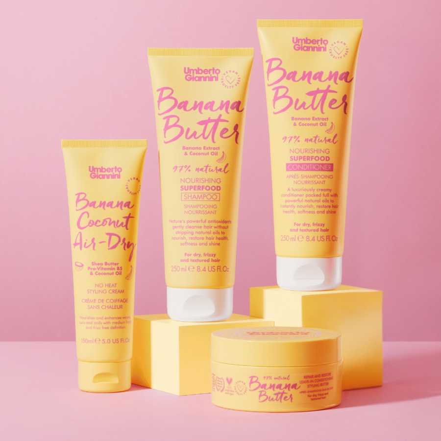 Banana Butter Moisturizing Hair Collection – Umberto Giannini US