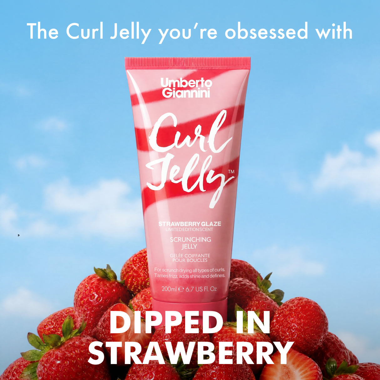 Curl Jelly Scrunching Jelly Strawberry Glaze