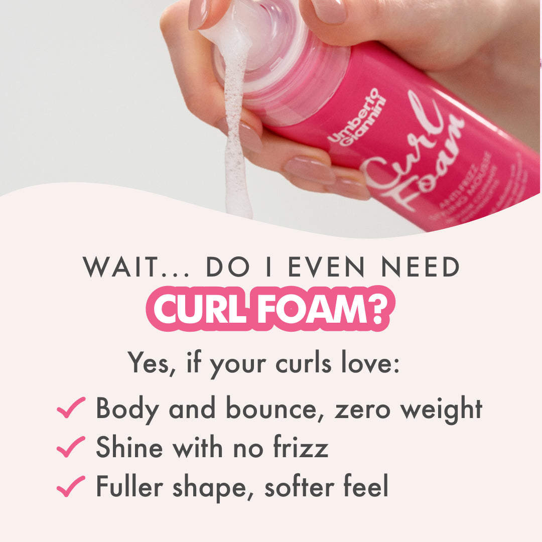 Curl Foam Anti-Frizz Styling Mousse