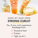 Strong Curls Boost Mousse Rosemary Oil Strengthening Styling Foam