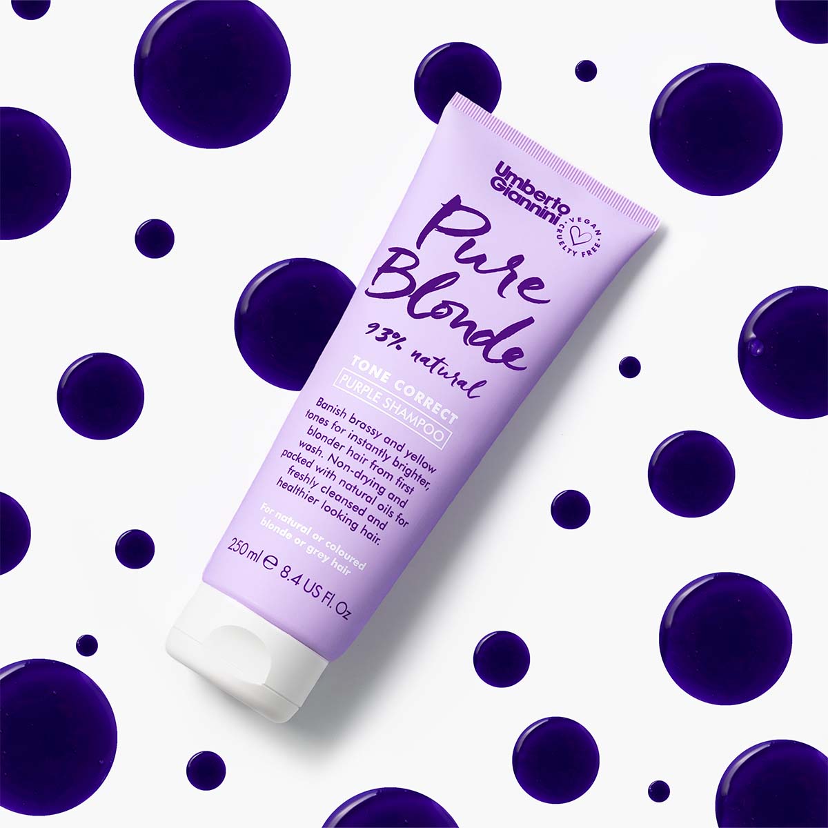 Pure Blonde Tone Brightening Purple Shampoo