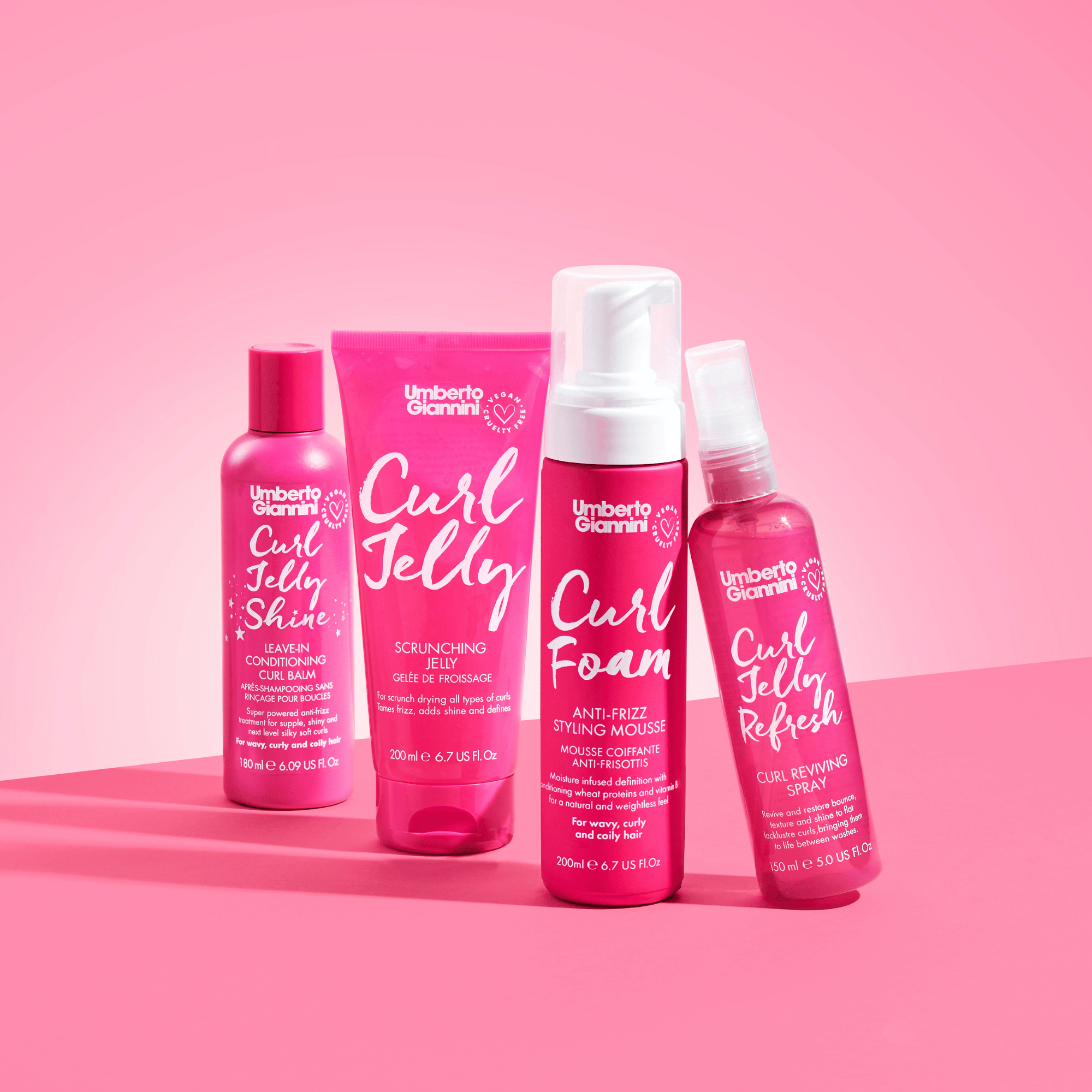 Umberto Giannini | Defrizz & Define Curl Jelly Kit | Save 30% on Umberto Giannini | Defrizz & Define Curl Jelly Kit | Save 30% on