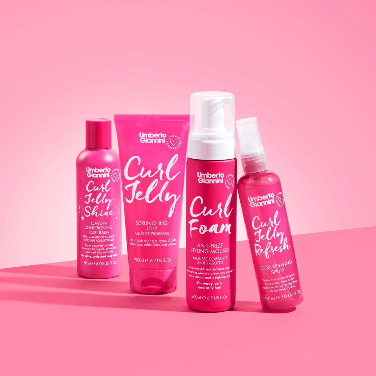 De-frizz & Define Curl Jelly Styling Kit